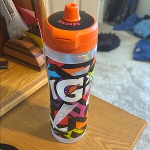 Gatorade Orange and Multicolor Water Bottle